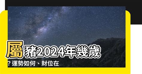 屬豬幾年次|2024屬豬幾歲、2024屬豬運勢、屬豬幸運色、財位、禁忌